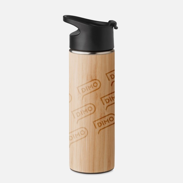 Bouteille isotherme en bambou 450 mL